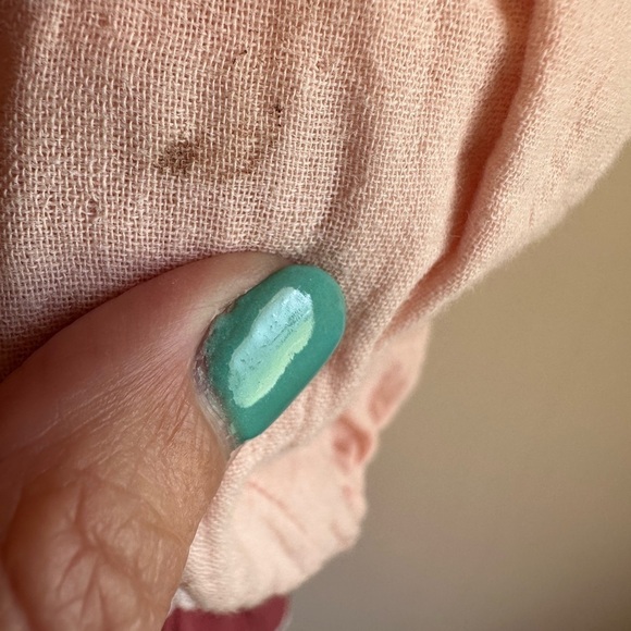 Matilda Jane Call Me Cute Wonderment Pink Boho Muslin Peasant Peplum Top S Mauve - Picture 11 of 12